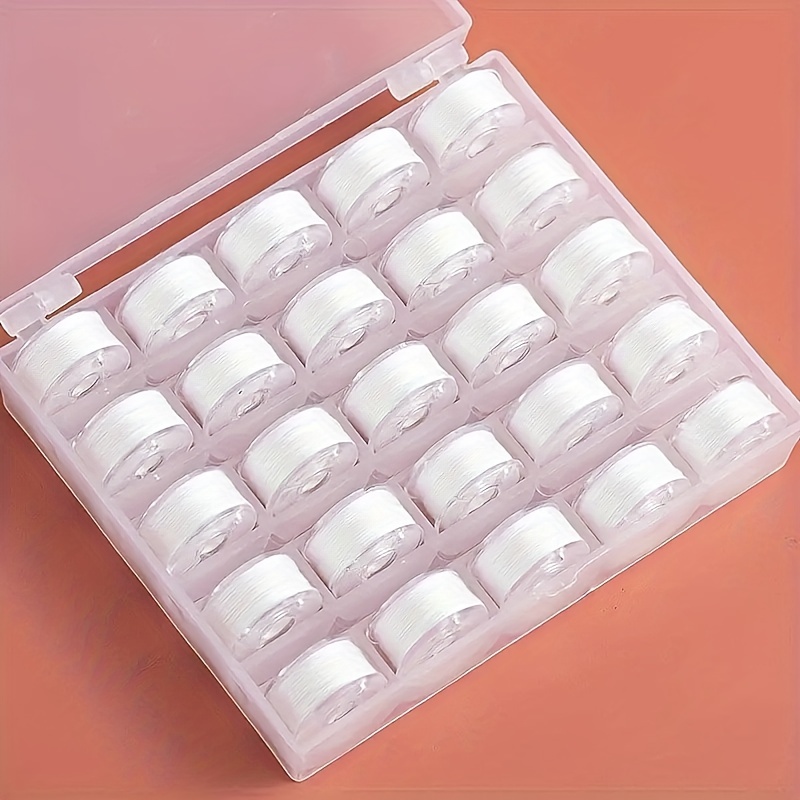 25/PCS/BOX Wound Sewing Thread - Embroidery Machine Computerized บทวิจารณ์และราคา