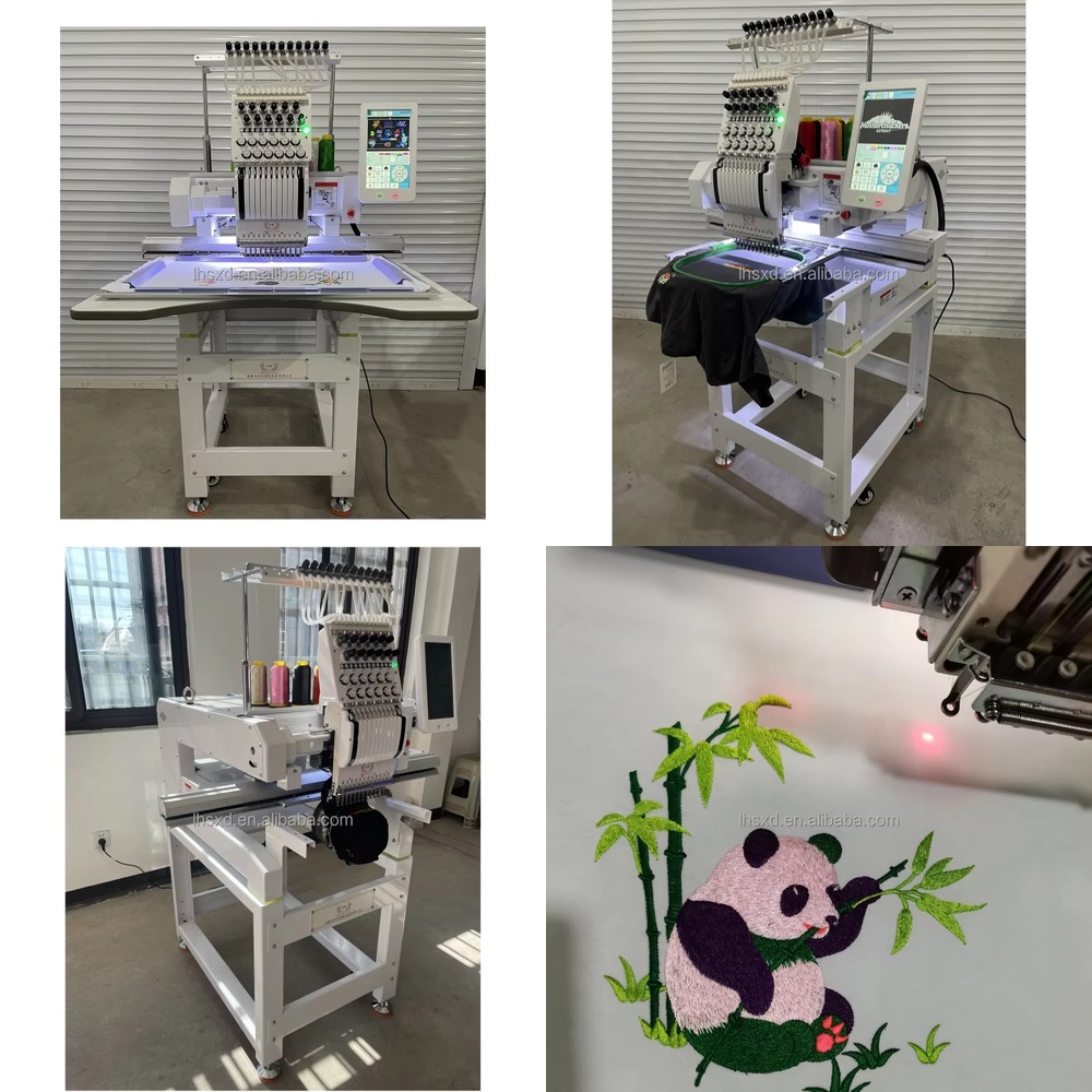 Single Head 12 15 Computerized - Embroidery Machine บทวิจารณ์และราคา