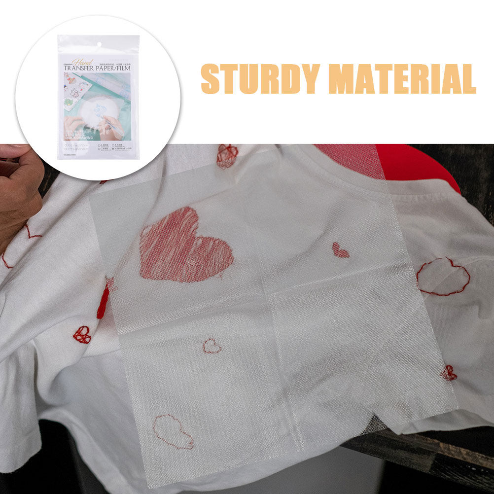 8Pcs Water Soluble Embroidery  - Embroidery Canvas บทวิจารณ์และราคา