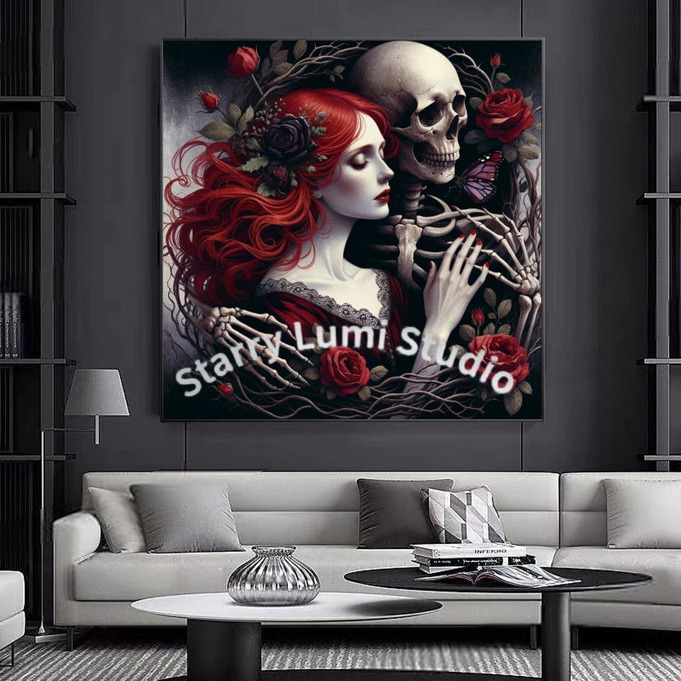 5D Diamond Painting Gothic Lad - Embroidery Rose บทวิจารณ์และราคา