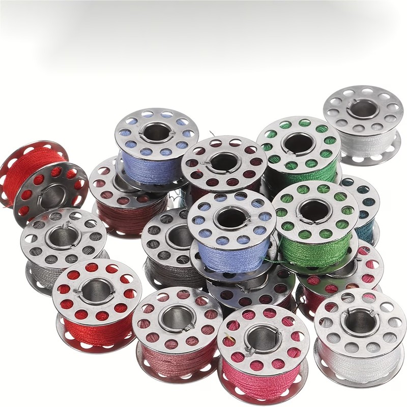 32Pcs Durable Metal Bobbins, F - Embroidery Machine บทวิจารณ์และราคา