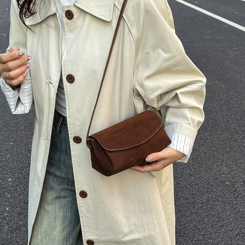 New Winter Crossbody Bag Women - Embroidery Texture บทวิจารณ์และราคา