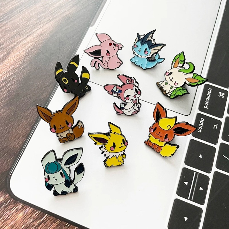 Hot 9 Pcs Anime Elf Brooch Set - Embroidery Tulle บทวิจารณ์และราคา