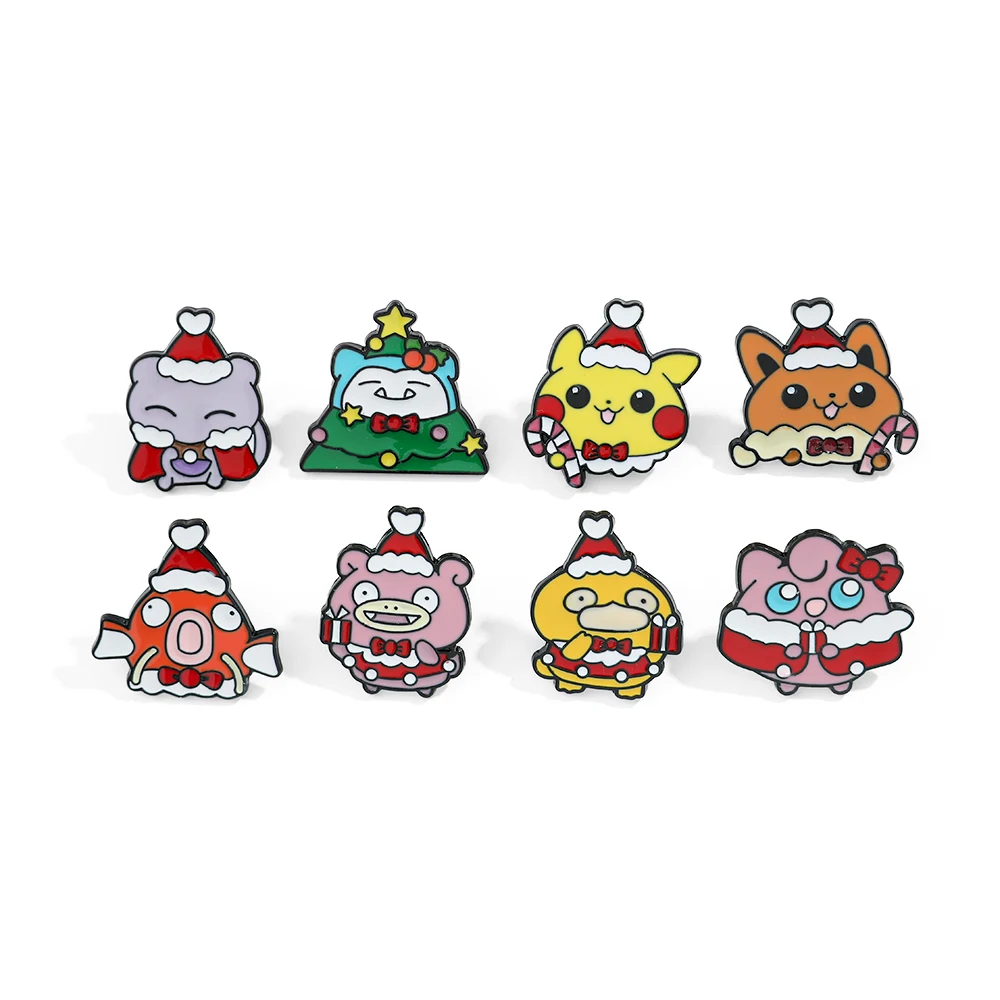 8 Pcs Christmas Slowpoke Brooc - Embroidery Tulle บทวิจารณ์และราคา
