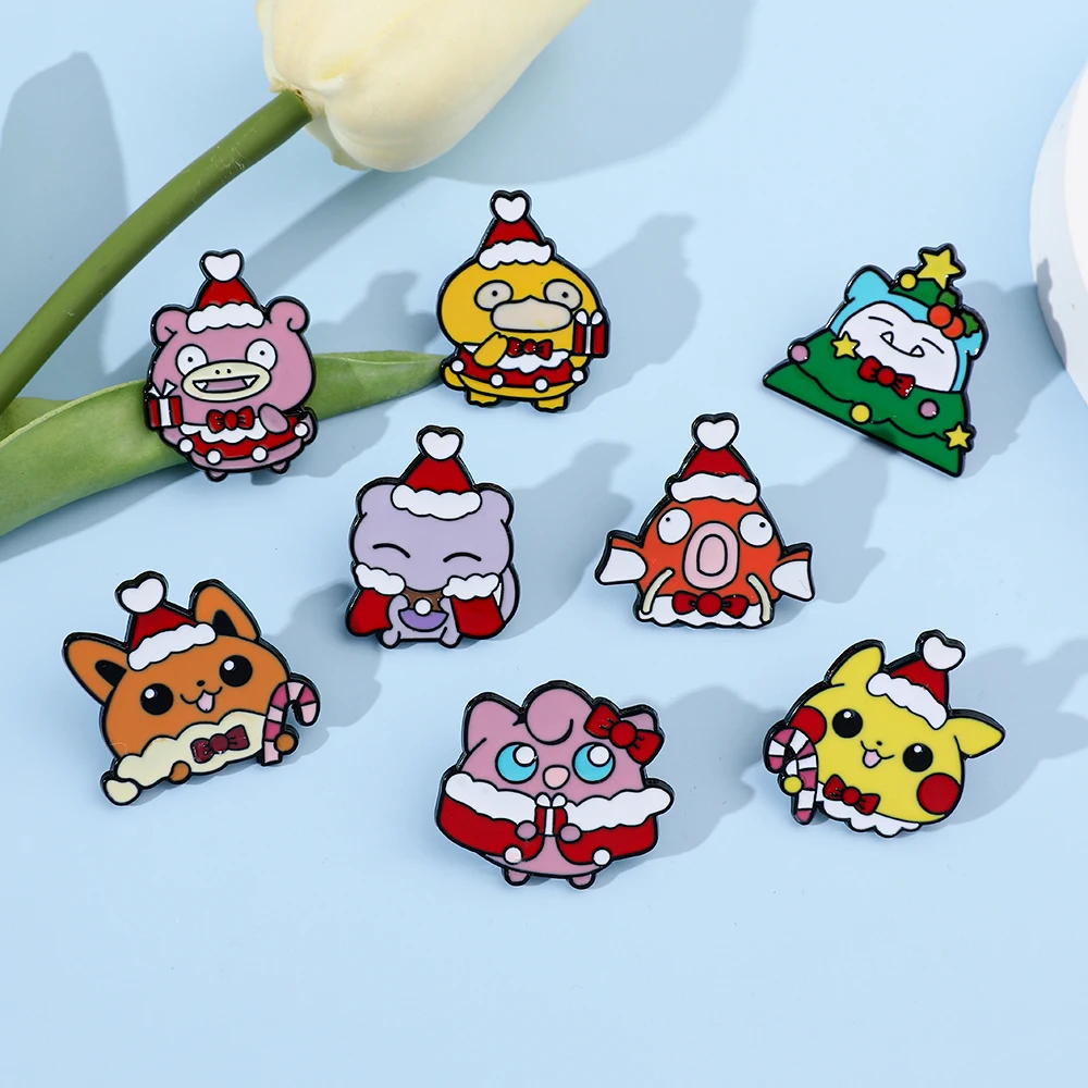 8 Pcs Christmas Slowpoke Brooc - Embroidery Tulle บทวิจารณ์และราคา