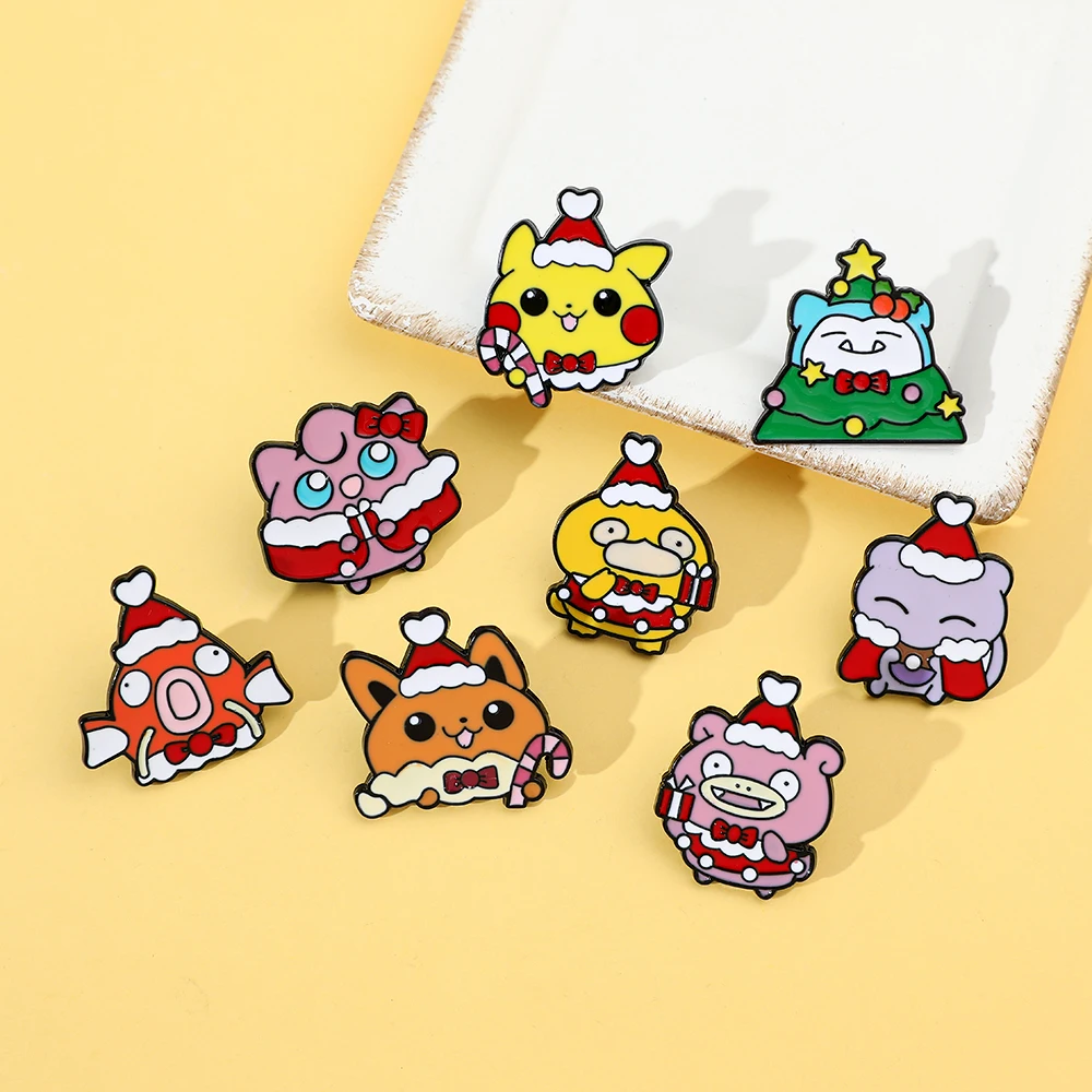 8 Pcs Christmas Slowpoke Brooc - Embroidery Tulle บทวิจารณ์และราคา