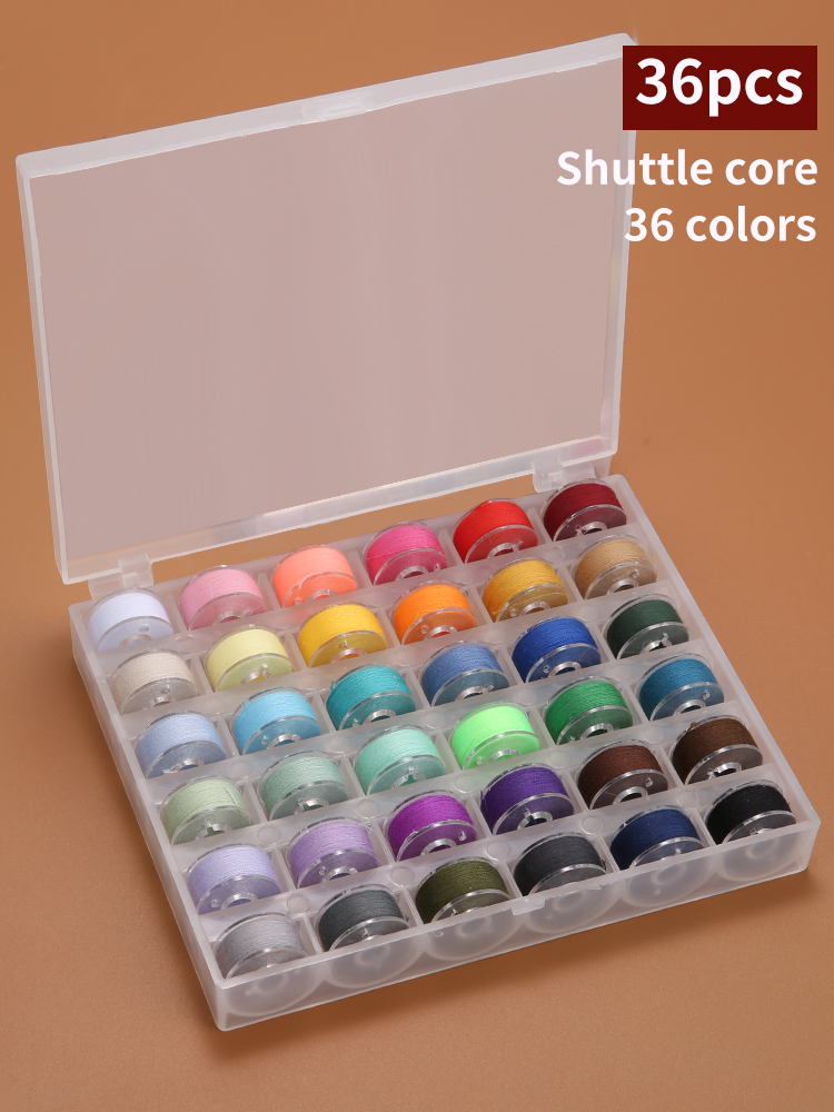 25/36 Colors Set Bobbin Thread - Embroidery Machine Computerized บทวิจารณ์และราคา