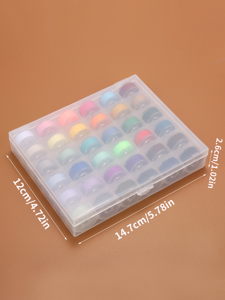 25/36 Colors Set Bobbin Thread - Embroidery Machine Computerized บทวิจารณ์และราคา