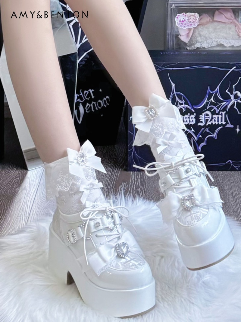 Japanese Style Lolita Thick-So - Embroidery Beads บทวิจารณ์และราคา