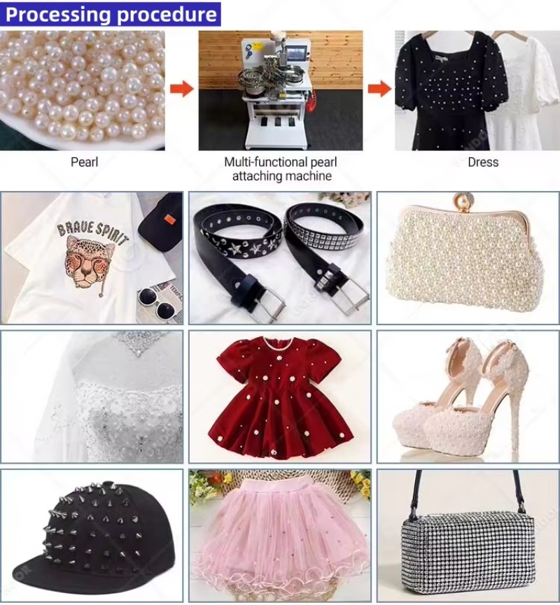Automatic Double Head Pearl Fi - Embroidery Machine บทวิจารณ์และราคา