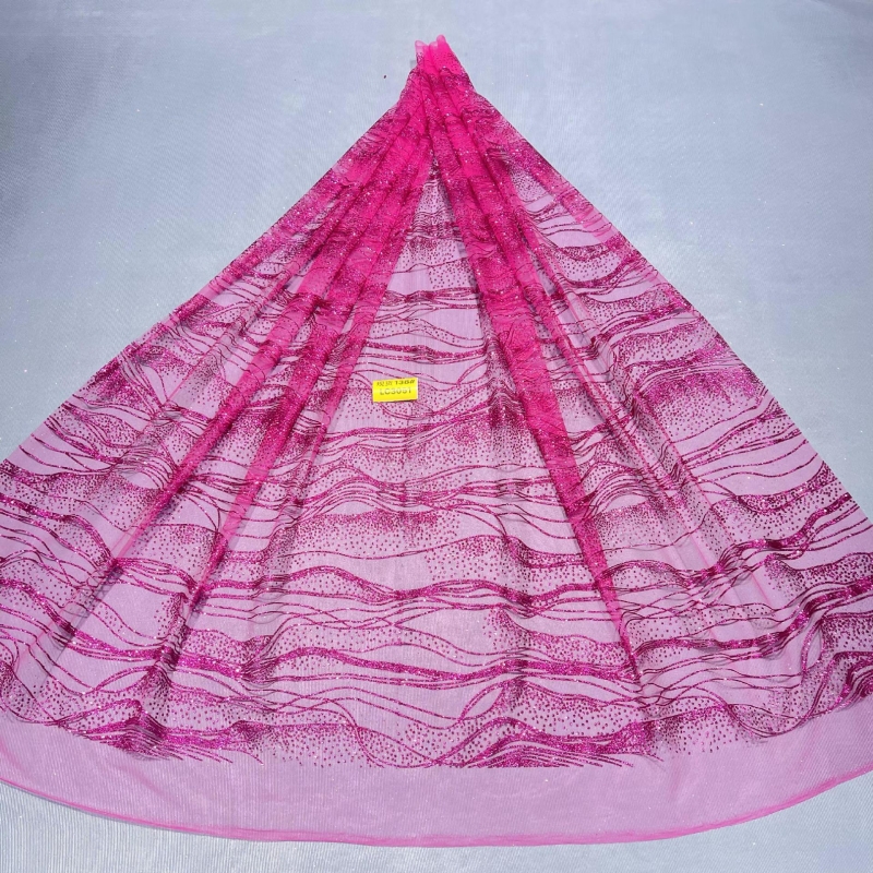 10 Yards Rose Red Fadhion Afri - Embroidery Rose บทวิจารณ์และราคา