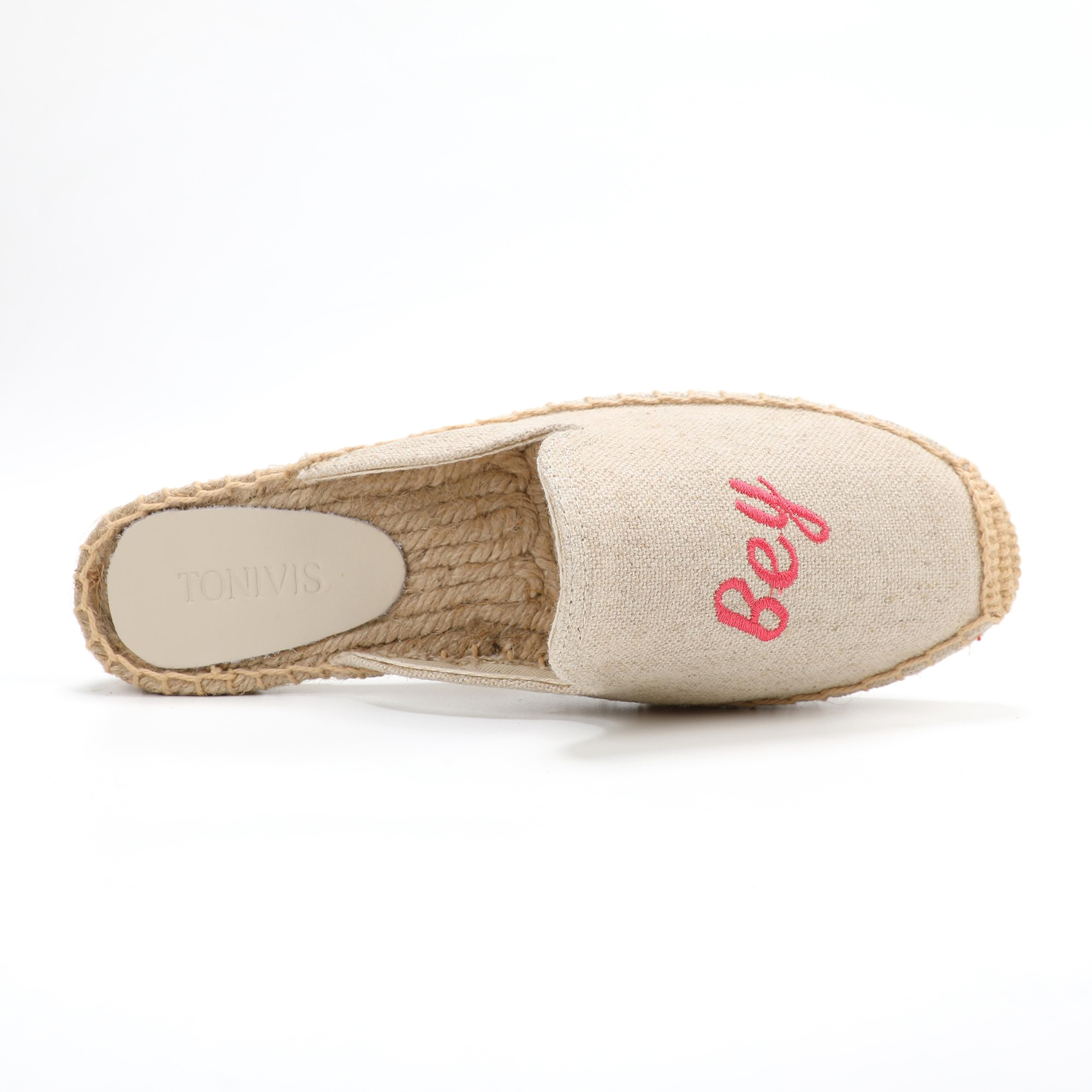Women Floral Embroidered Espad - Embroidery Canvas บทวิจารณ์และราคา