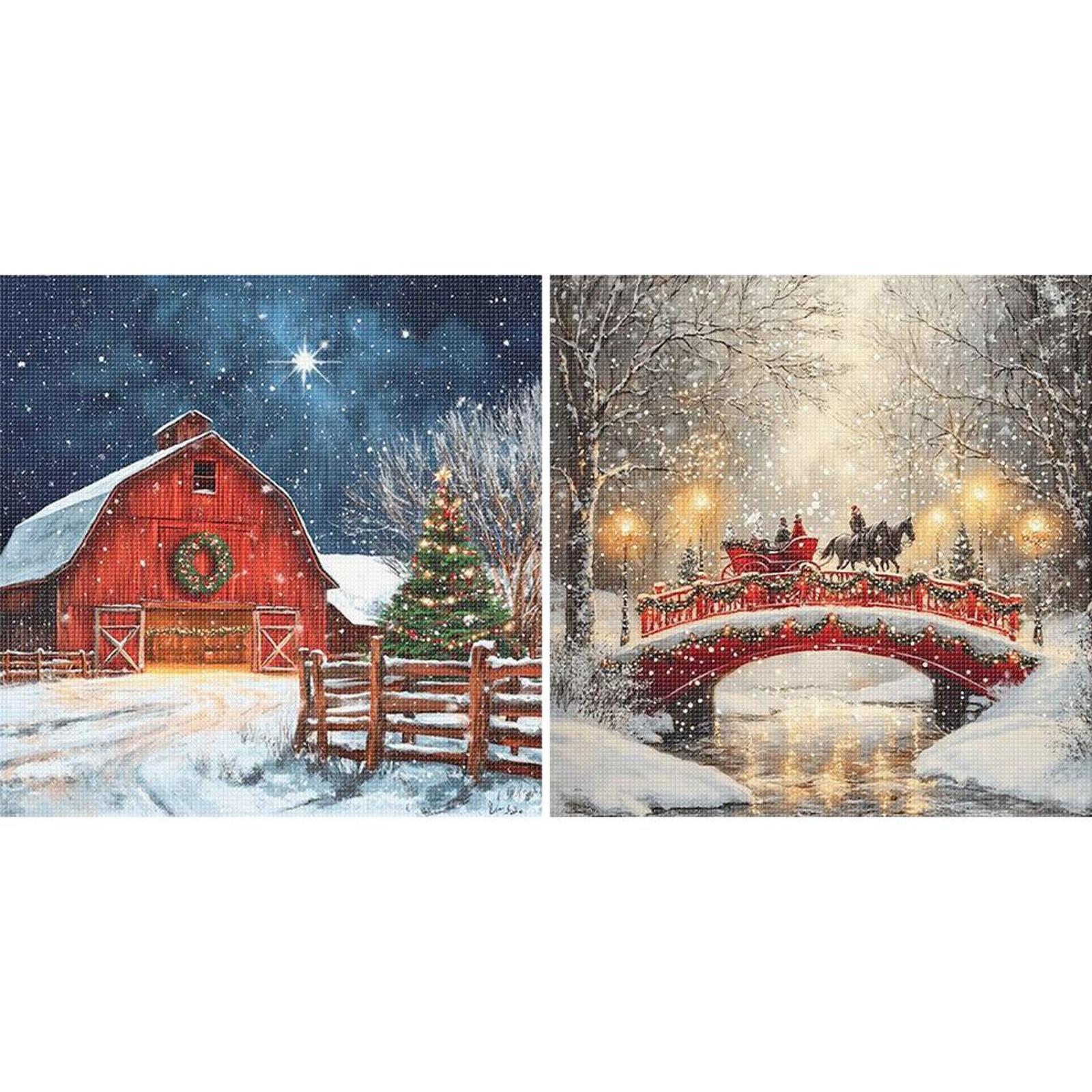 Full Embroidery cotton Thread  - Embroidery Xmas Decorations บทวิจารณ์และราคา