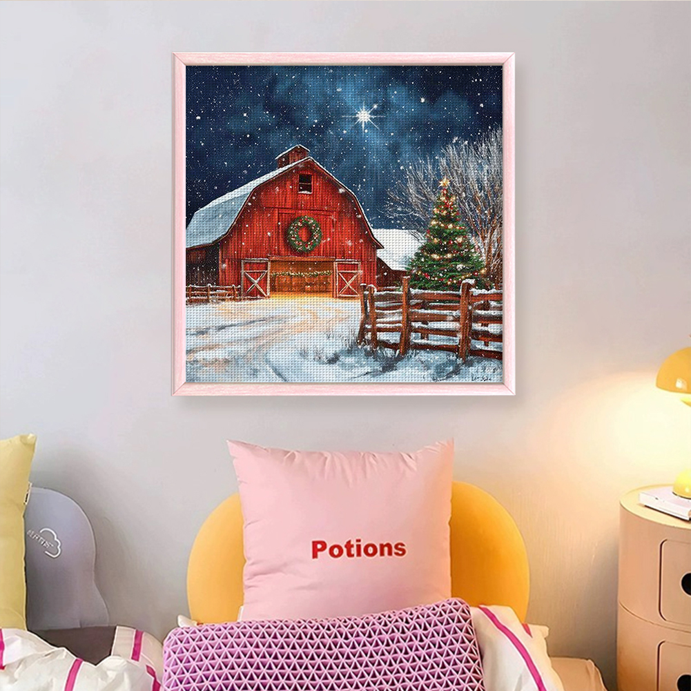 Full Embroidery cotton Thread  - Embroidery Xmas Decorations บทวิจารณ์และราคา