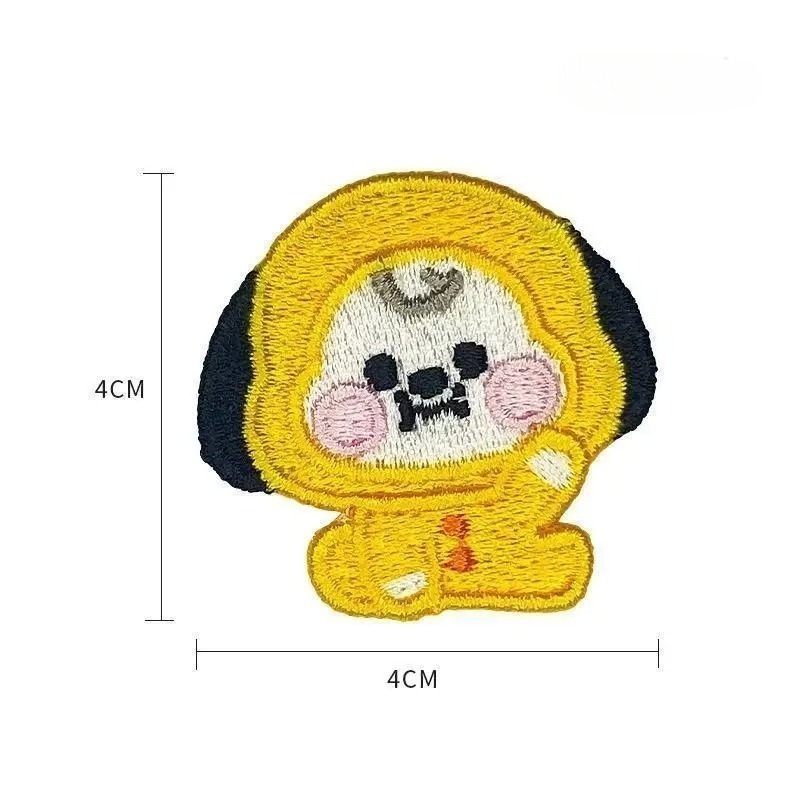 BT21 Cute Baby Embroidered Bro - Embroidery Tulle บทวิจารณ์และราคา