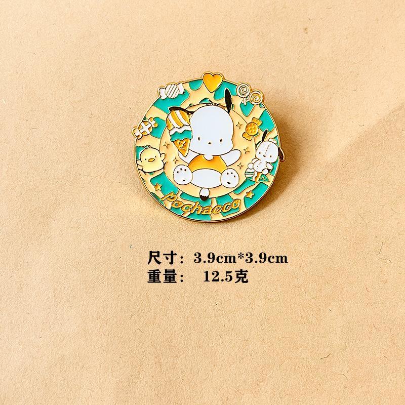 Sanrio Enamel Brooch Hello Kit - Embroidery Tulle บทวิจารณ์และราคา