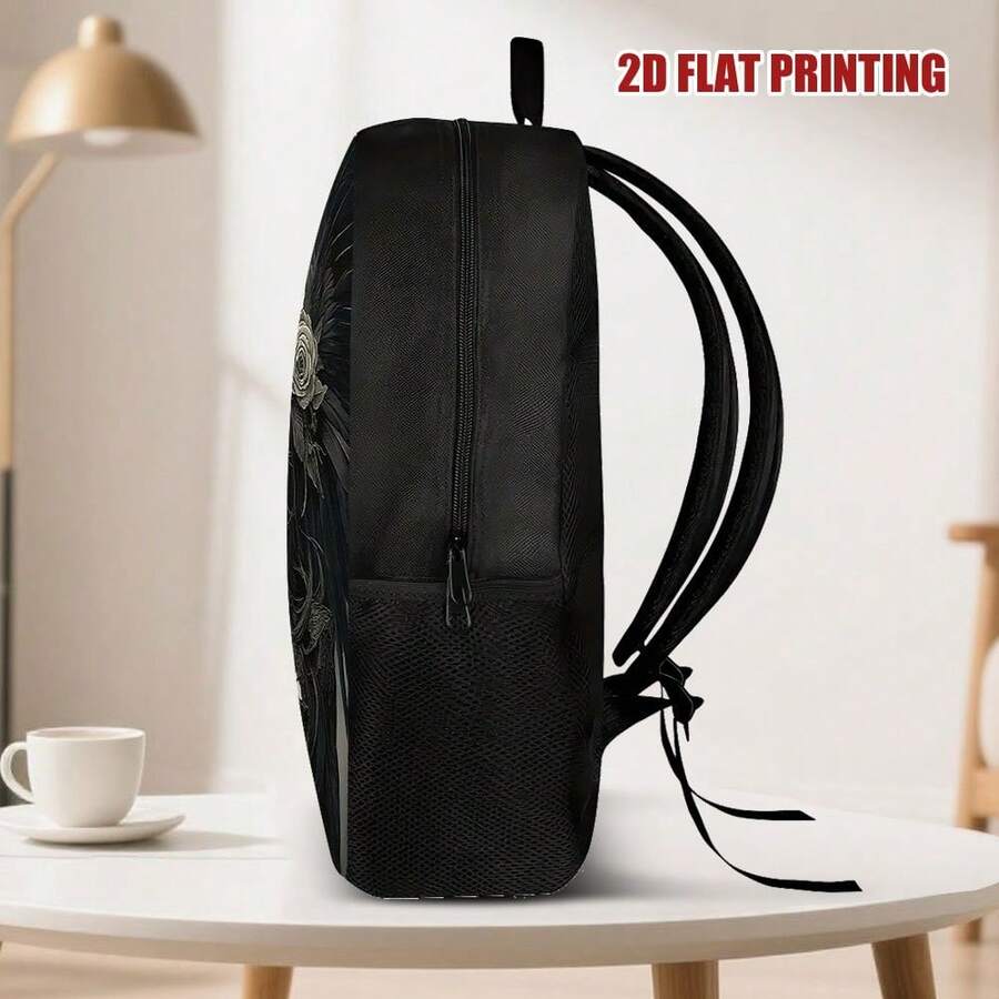 Gothic Phantom Angel Backpack  - Embroidery Rose บทวิจารณ์และราคา