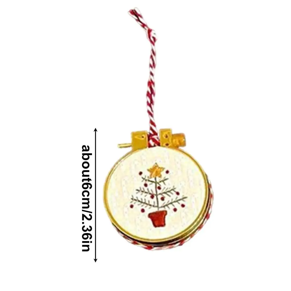 Christmas 2025 News Handmade E - Embroidery Xmas Decorations บทวิจารณ์และราคา