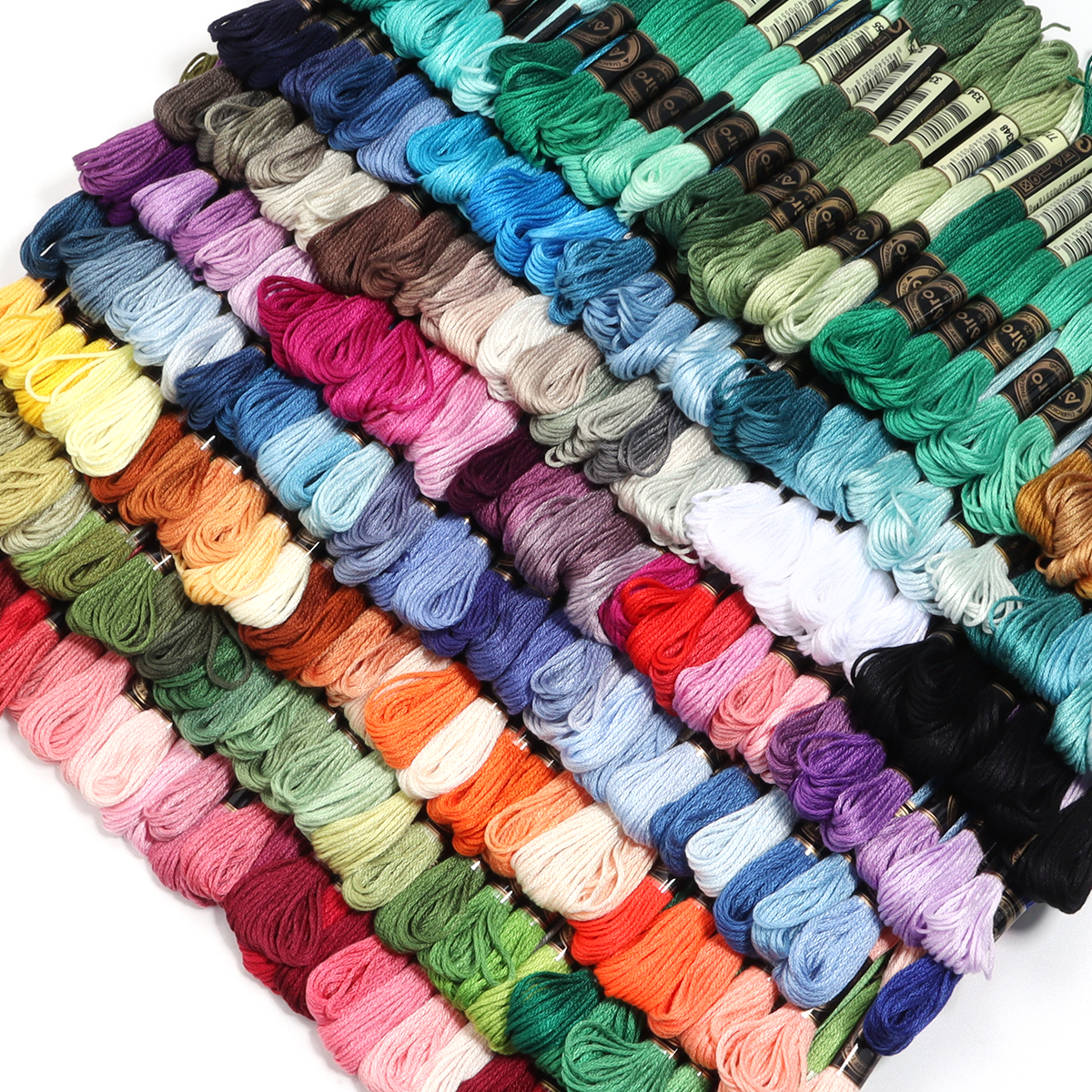 6Pcs/Lot Multicolor Polyester  - Embroidery Machine บทวิจารณ์และราคา