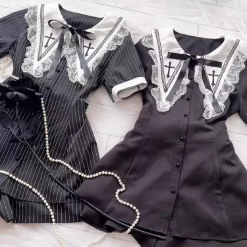 Embroidered Black Suit Mass-Pr - Embroidery Blouse บทวิจารณ์และราคา