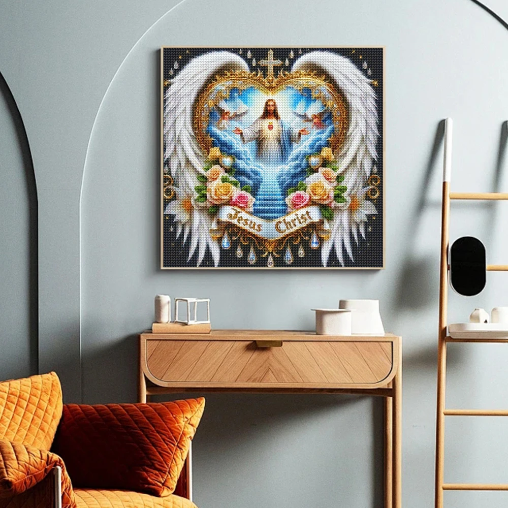 5D DIY Diamond Painting Portra - Embroidery Jesus บทวิจารณ์และราคา