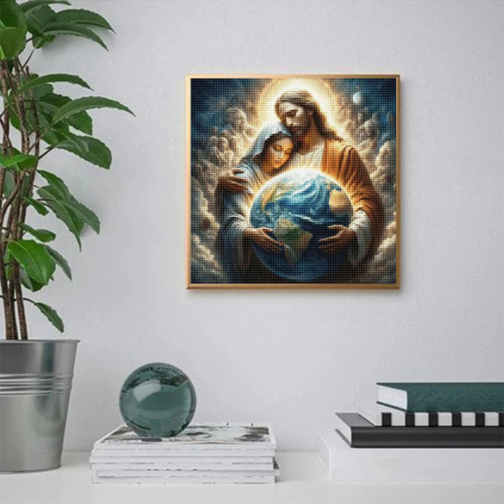 5D DIY Diamond Painting Portra - Embroidery Jesus บทวิจารณ์และราคา
