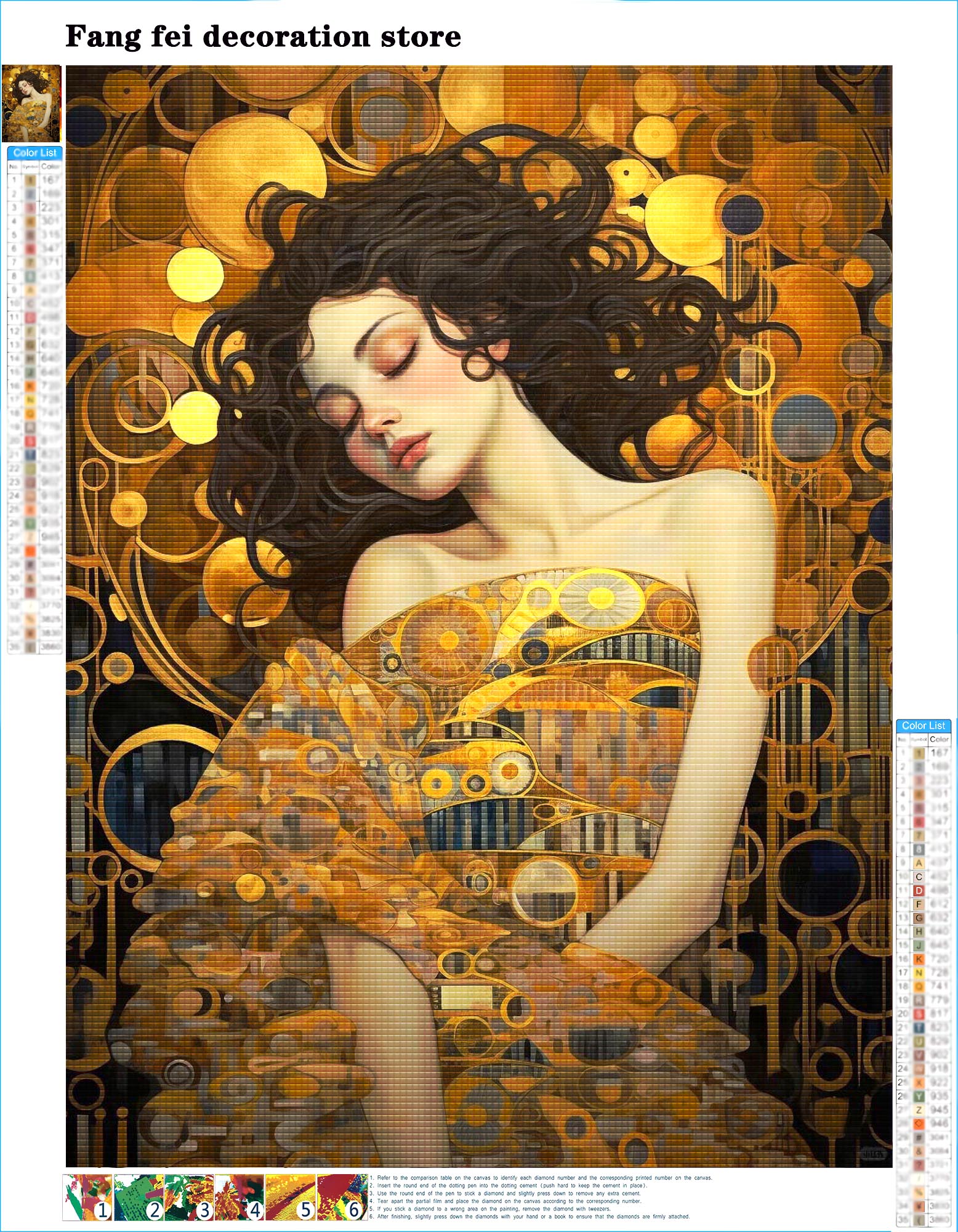 5D AI Fantasy Woman Oil Lmage  - Embroidery Ai บทวิจารณ์และราคา