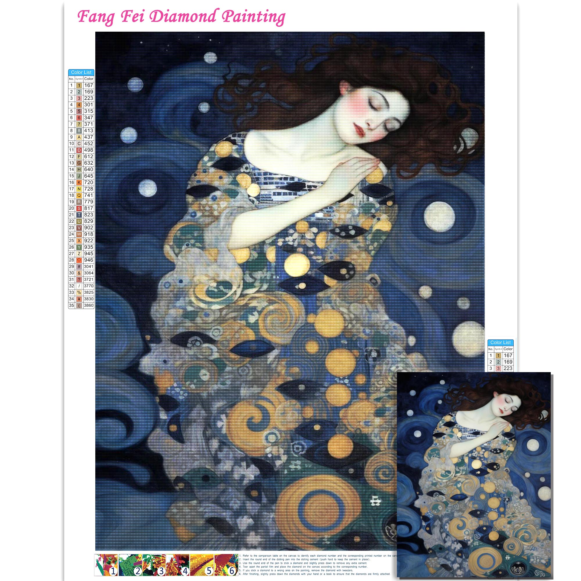 5D AI Fantasy Woman Oil Lmage  - Embroidery Ai บทวิจารณ์และราคา