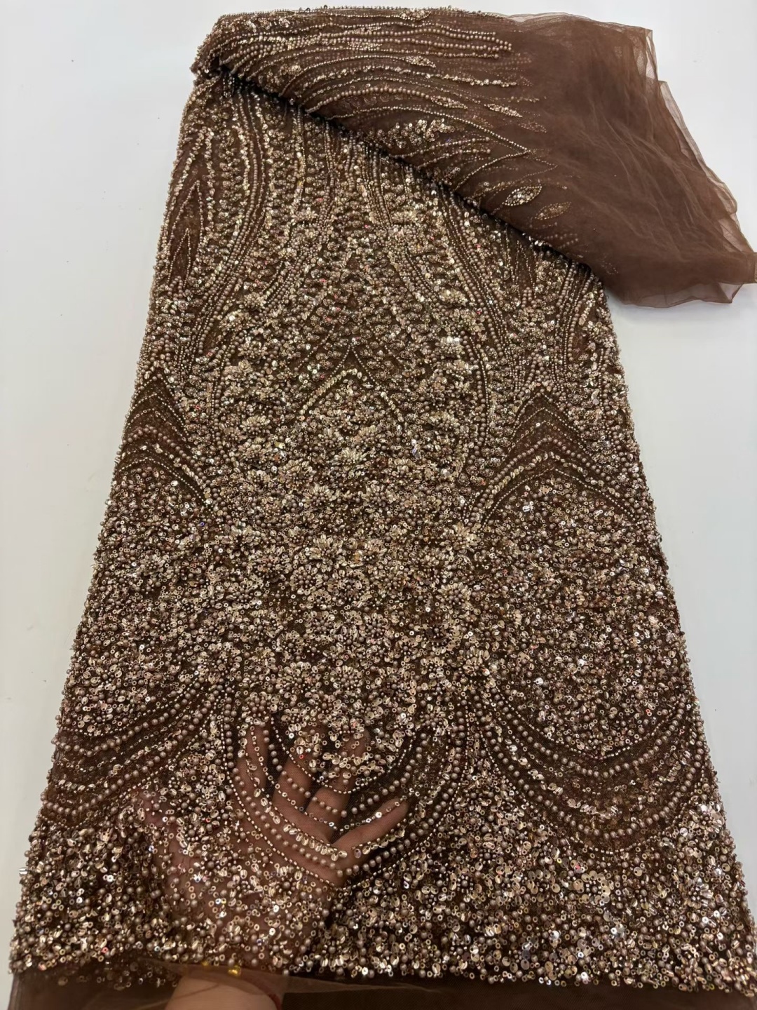 Ni Ai African Sequins Beaded G - Embroidery Ai บทวิจารณ์และราคา
