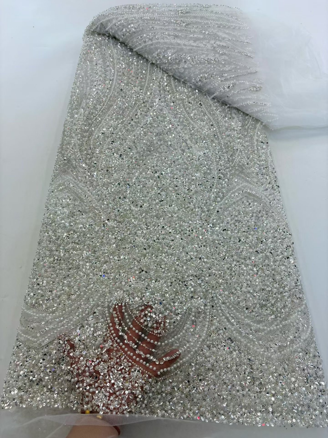 Ni Ai African Sequins Beaded G - Embroidery Ai บทวิจารณ์และราคา