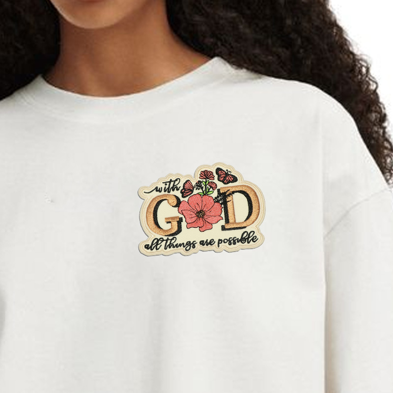 3 Inspirational Patches with t - Embroidery Font Free บทวิจารณ์และราคา