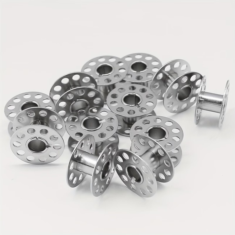 98Pcs Reusable Metal Bobbins,  - Embroidery Machine บทวิจารณ์และราคา