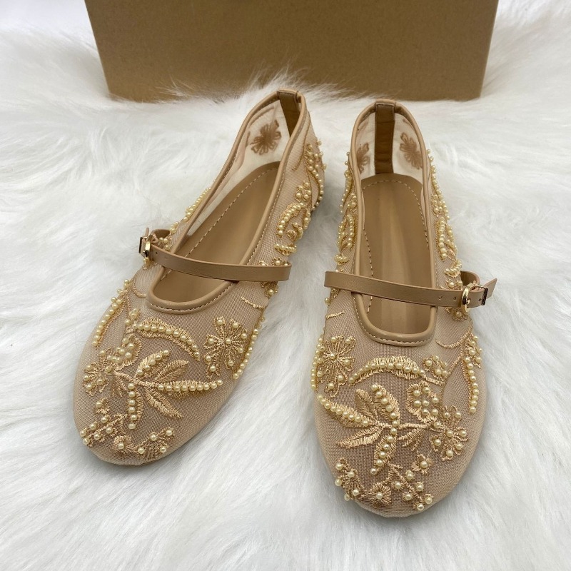 Mesh Embroidery String Bead Wo - Embroidery Beads บทวิจารณ์และราคา