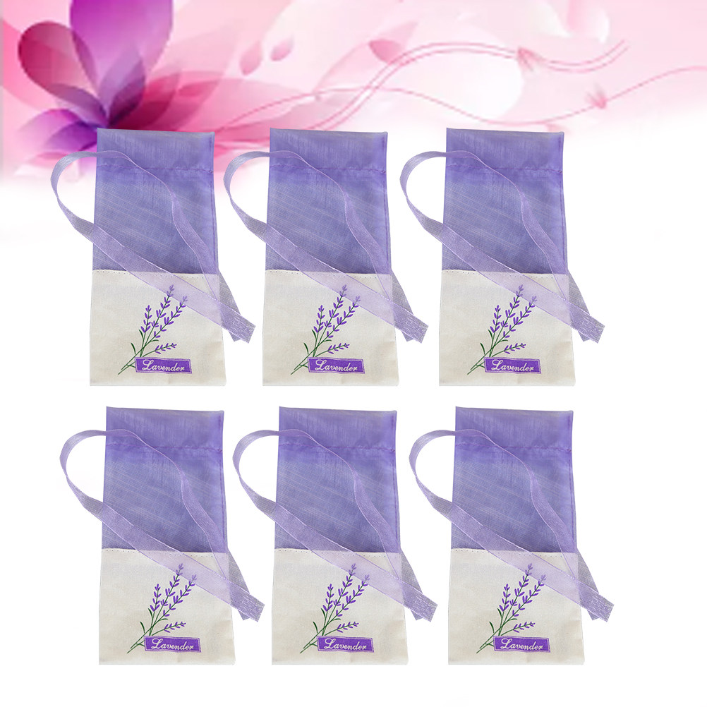 6pcs Empty Sachet Bags Texture - Embroidery Texture บทวิจารณ์และราคา