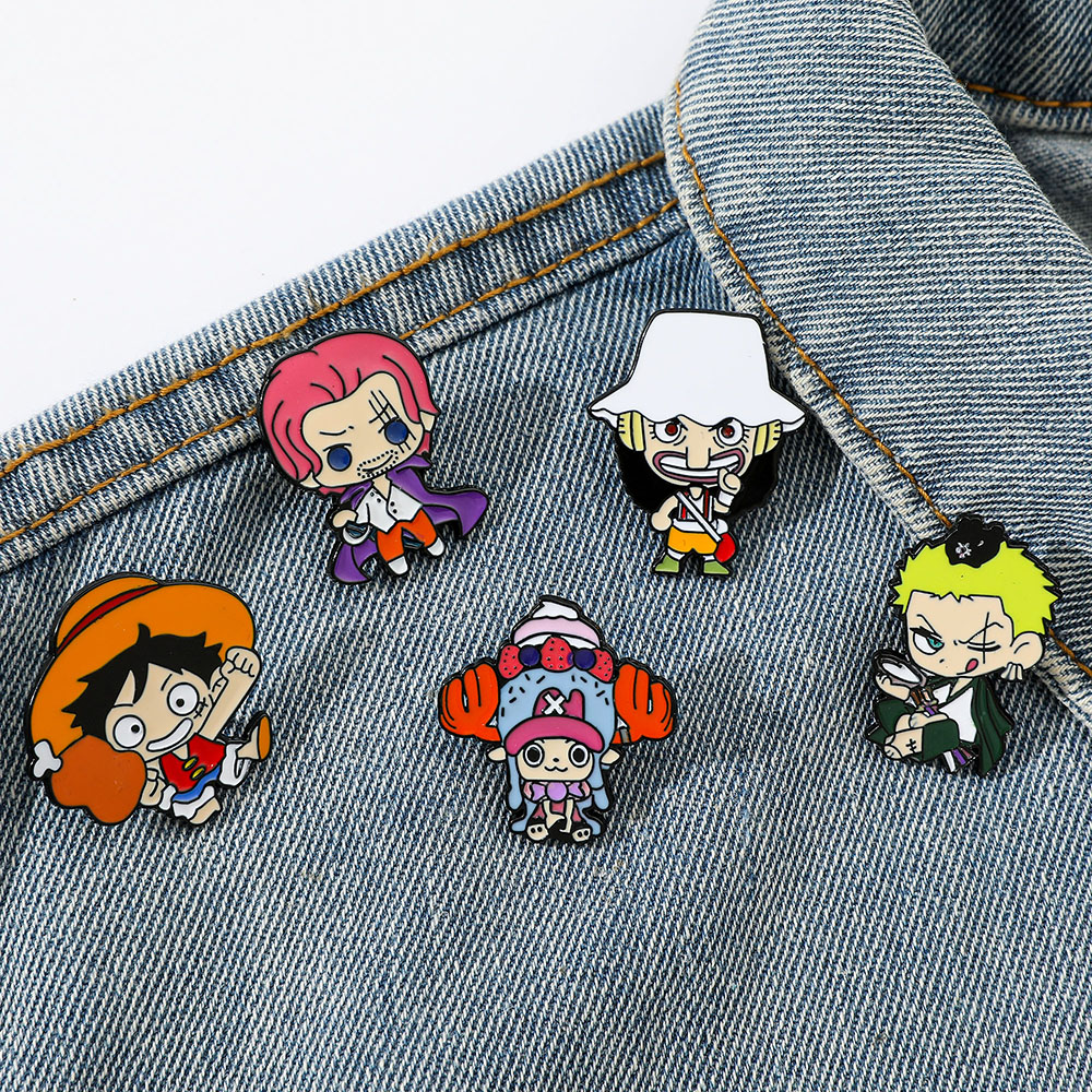 5 Pcs Creative anime Brooch Ha - Embroidery Tulle บทวิจารณ์และราคา