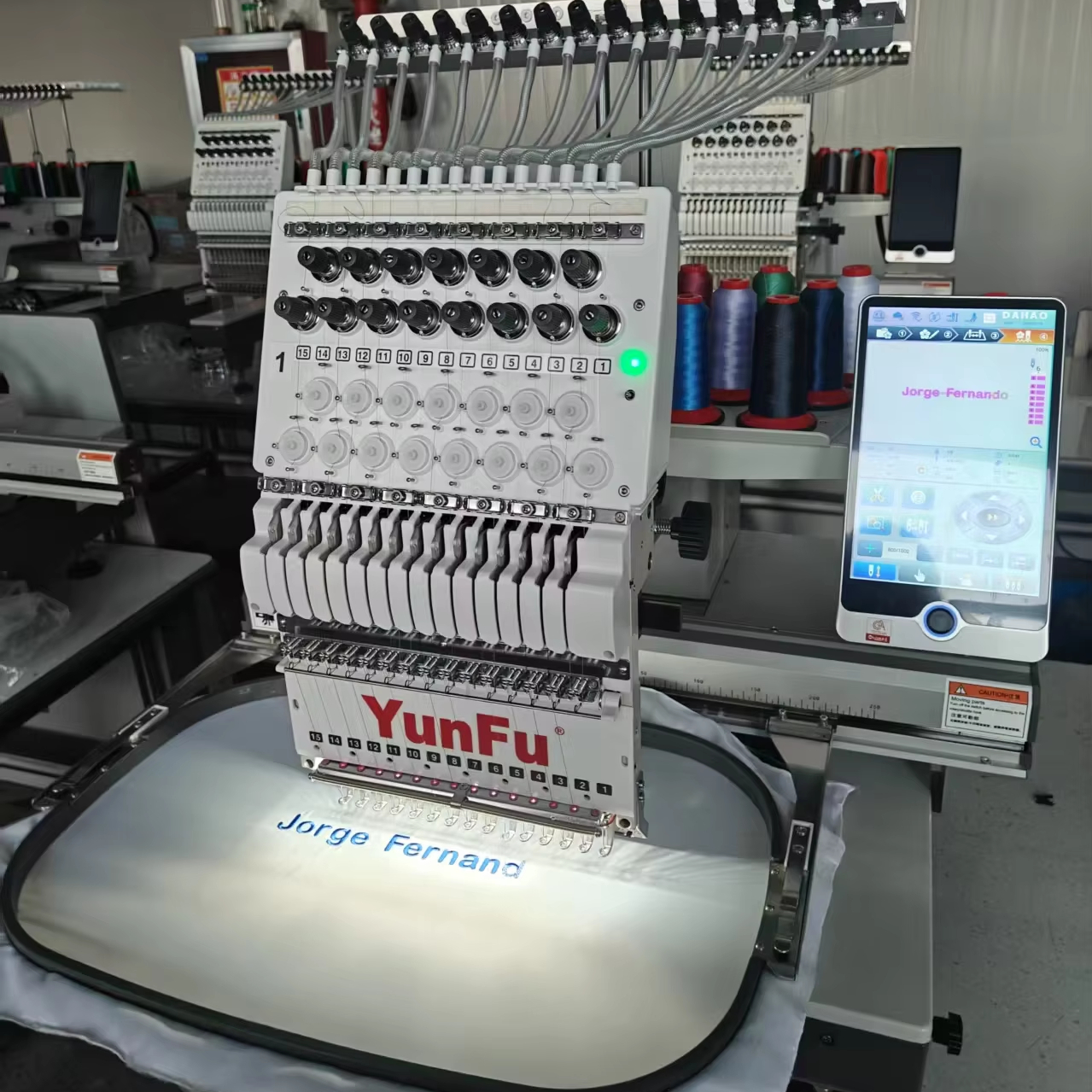For Single Head Computerized E - Embroidery Machine Computerized บทวิจารณ์และราคา