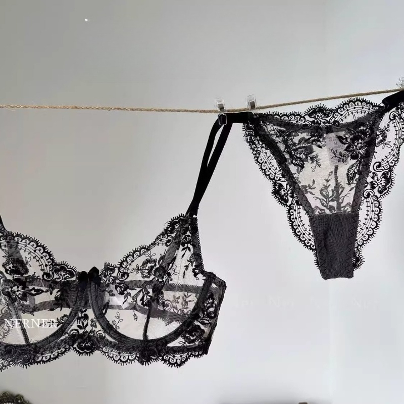 Ensemble Lingerie Dentelle Tra - Embroidery Ai บทวิจารณ์และราคา
