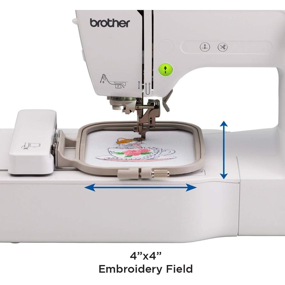 PE535 Embroidery Machine, 80 B - Embroidery Font Free บทวิจารณ์และราคา