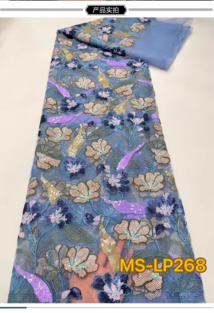 1yard Luxury Double color bead - Embroidery Beads บทวิจารณ์และราคา