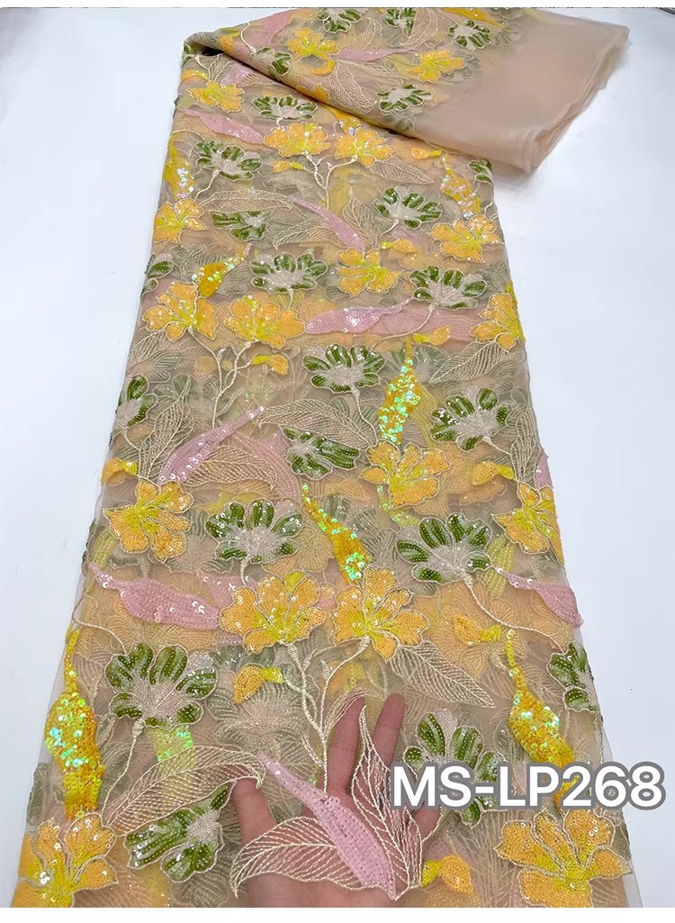 1yard Luxury Double color bead - Embroidery Beads บทวิจารณ์และราคา