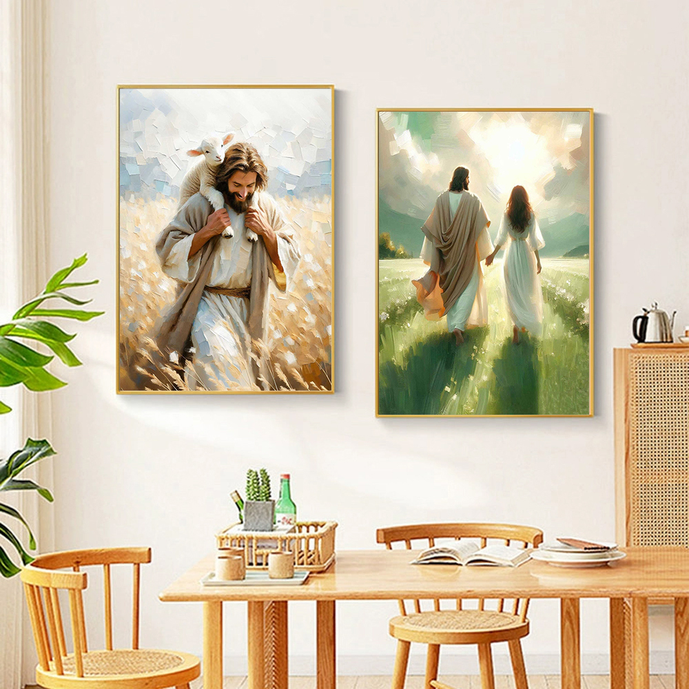 Jesus Christ Diamond Art Paint - Embroidery Jesus บทวิจารณ์และราคา