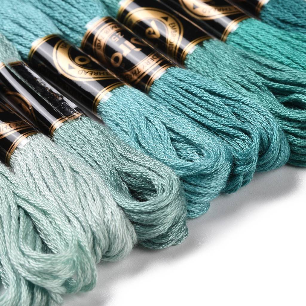 1Set 8 Skeins 0.5mm 6-Ply Poly - Embroidery Beads บทวิจารณ์และราคา