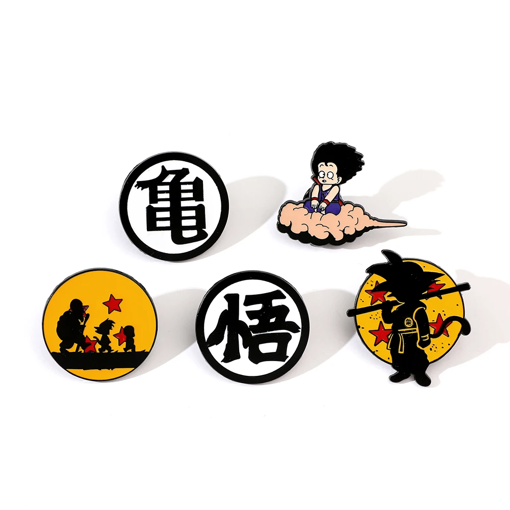 6 Pcs Hot Blooded Anime Brooch - Embroidery Tulle บทวิจารณ์และราคา