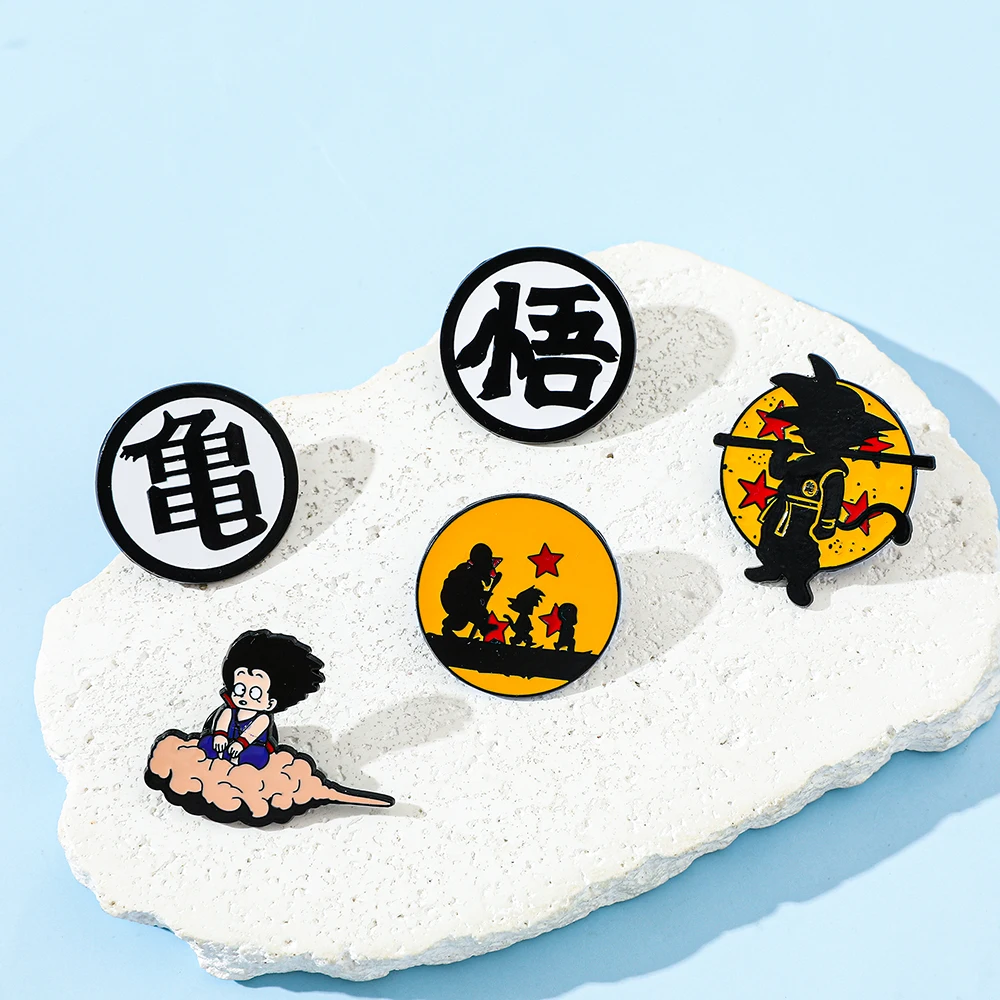 6 Pcs Hot Blooded Anime Brooch - Embroidery Tulle บทวิจารณ์และราคา