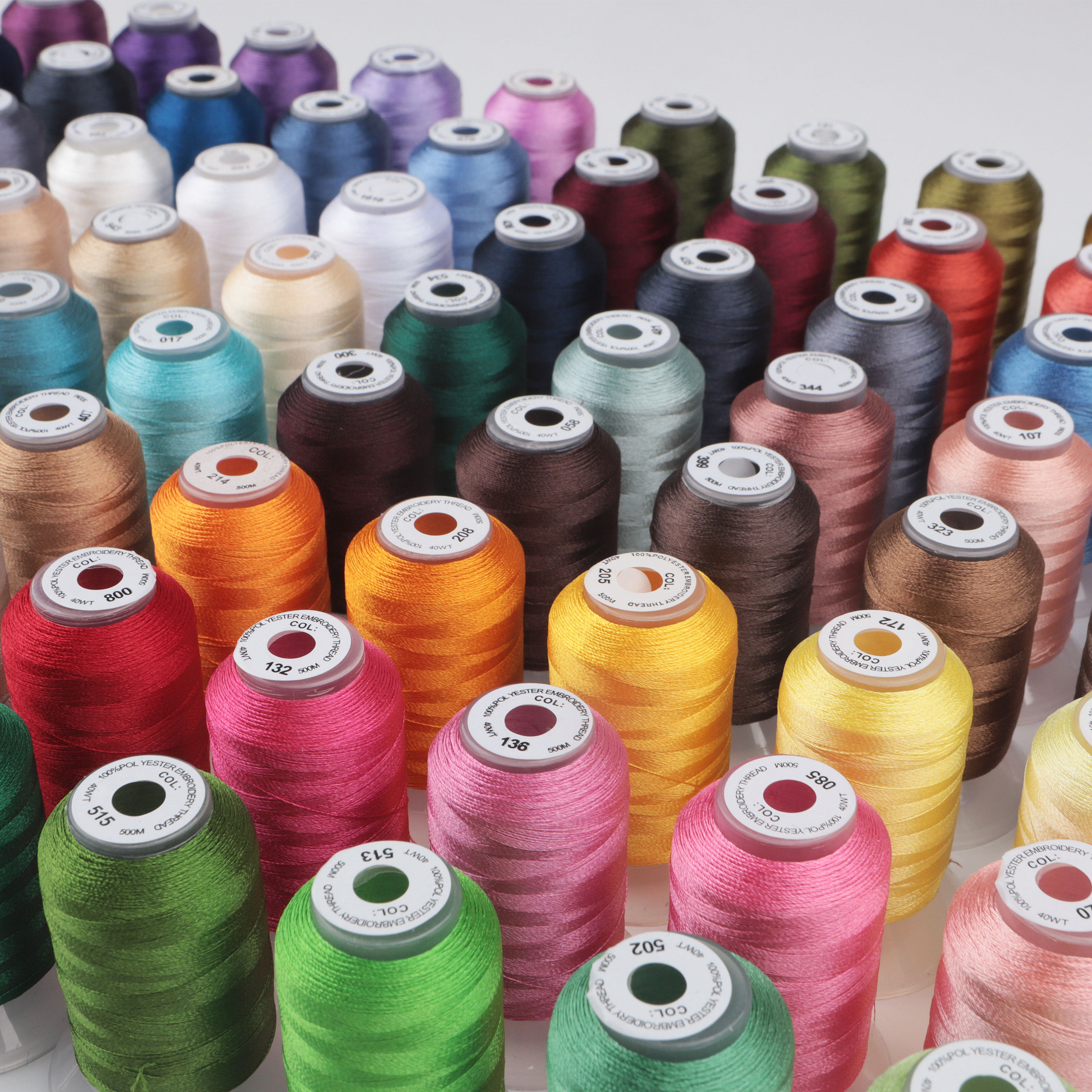 5/80 Colors Set Polyester Embr - Embroidery Machine Computerized บทวิจารณ์และราคา